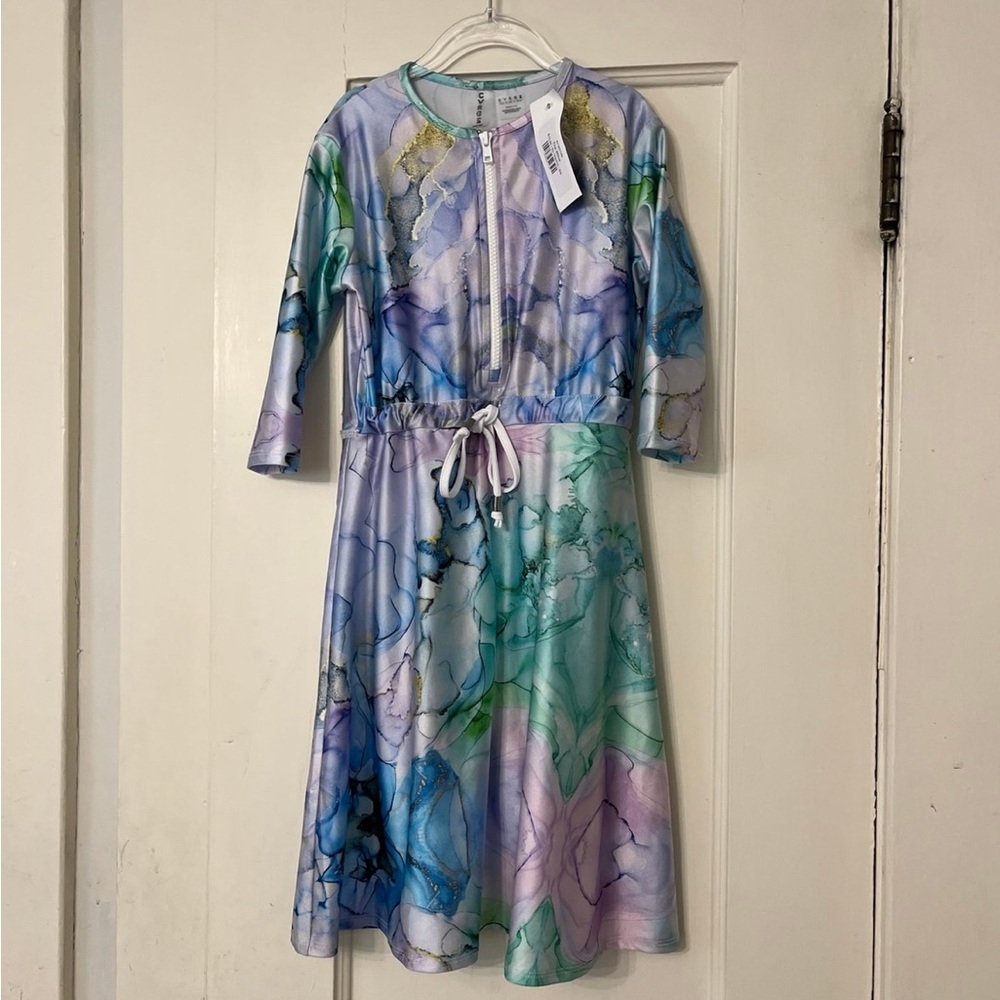 Girls Swim Dress Modest NWT Cover Up - Picture 1 of 8